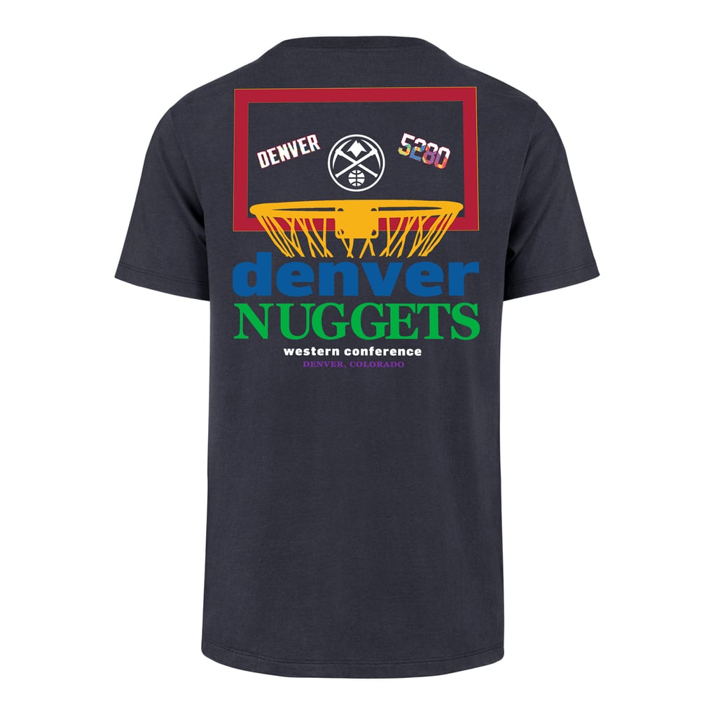  Denver Nuggets '47 City Edition Backboard T-Shirt - Blue